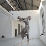 alis-filliol, ritratto di fantasma n°3, foam polyurethane,wood and iron, 320x200x180 cm, 2011, photo a. montresor