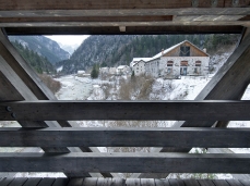 imperina valley, admittance bridge to the area, photo by giacomo de dona