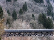 imperina valley, admittance bridge to the area, photo by giacomo de dona