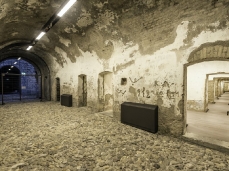 monte ricco fort - inner entrance hall - photo giacomo de donà