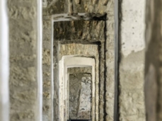 monte ricco fort - series of small rooms - photo giacomo de donà