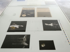 SOLO table (by Paolo De Biasi), with Nicola Samorì - Solo, a group exhibition - photo by Nicola Noro