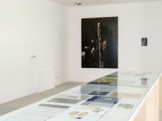 Nicola Samorì, Uri Aran, SOLO table_SOLO, a group exhibition_photo:Nicola Noro