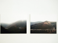 Claudio Zanon, Autobahn (dittico), stampa a pigmenti di colore su pannello, 90x120 cm cad., 2011 - foto giacomo de donà
