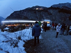 La fine del confine – 5th march 2013 – Vajont Dam - photo by Giacomo De Donà
