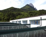 dc next - taibon block - la nuova fabbrica - sullo sfondo il monte agner - foto di sergio casagrande
