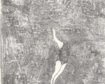 Elisa Bertaglia, Alma Venus et Venatrix Diana, 20,5x12,5cm, tecnica mista su carta, 2012