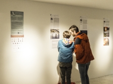 vajont 2015 - progetti, 2 maggio 2015 a casso - in mostra allo spazio alcuni progetti finalisti di twocalls - foto giacomo de donà