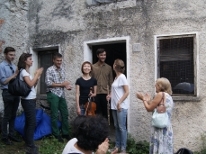 triomomentum performa casso, secondo set, stalla di casso - foto giacomo de donà