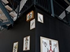 cristina pancini, senza titolo, visione dell'installazione al padiglione sass de mura (par.), 2011, foto a. montresor