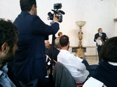 Conferenza Stampa inaugurale di Piano, 8 maggio 2014, Roma.
