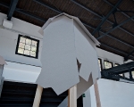 giuseppe vigolo, senza titolo, installazione, cartone e legno, dimensioni variabili, 2011, foto a. montresor
