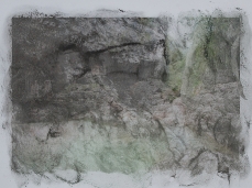 laura pugno, esitando IV abrasione di stampa fotografica, 60x84 cm, 2011, foto a. montresor