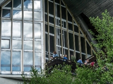 caldo il cielo su borca - 16 maggio 2015 - aperitivo alla terrazza dell'aula magna - foto giacomo de dona'