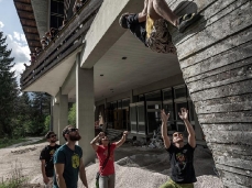 caldo il cielo su borca - 16 maggio 2015 - prove blocchi con party block - foto giacomo de dona'