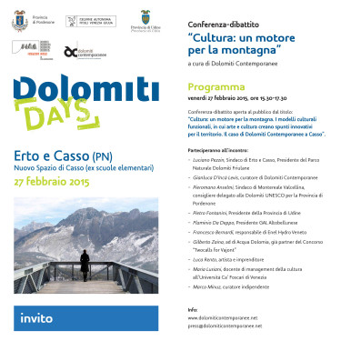 Invito Casso 27 febbraio_Cultura, un motore per la montagna