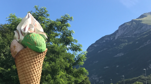 un gelato con il collezionista