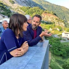 debora serracchiani al nuovo spazio di casso 