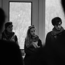 Open-studio start: alcuni studenti dell\'Accademia di Belle Arti di Venezia, partner DC - Foto: Brando Prizzon