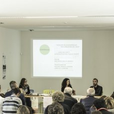 vajont 2015 - progetti, 2 maggio 2015 a casso - talk (calamita\\à) - foto giacomo de donà