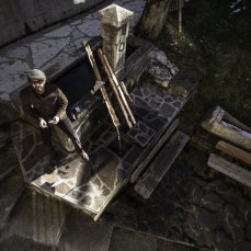 \"i bareloi\" di mario tomè - museo \"al pojat\" di zoppè di cadore - foto giacomo de donà
