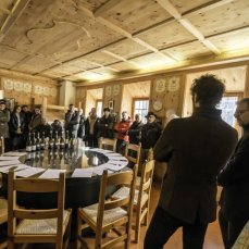 \"i bareloi\" di mario tomè - museo \"al pojat\" di zoppè di cadore - foto giacomo de donà