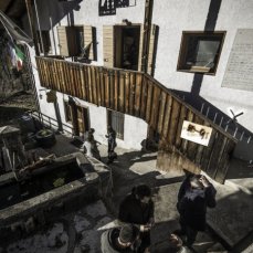 \"i bareloi\" di mario tomè - museo \"al pojat\" di zoppè di cadore - foto giacomo de donà