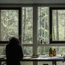 Gli studenti dell\'Accademia di Belle Arti di Venezia portano avanti il proprio lavoro. Annamaria - Foto: Giacomo De Donà