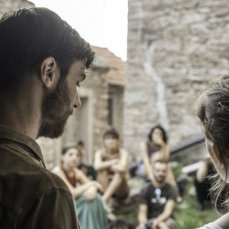 triomomentum performa casso, secondo set, stalla di casso - foto giacomo de donà