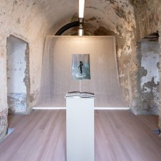 alfred agostinelli - la luce smeraldo nell\'aria - to be here and there - foto: giacomo de donà