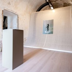 alfred agostinelli - la luce smeraldo nell\'aria - to be here and there - foto: giacomo de donà
