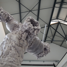 alis/filliol, ritratto di fantasma n°3 poliuretano espanso, legno e ferro, 320x200x180 cm, 2011, foto a. montresor