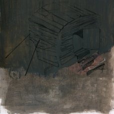 andrea grotto - disegno della serie walking ll, tecnica mista su carta, 21x29,7 cm, 2013