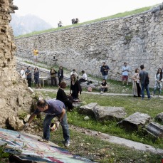 andrea visentini - campo di fiamma - forte di monte ricco - foto: luca vianello