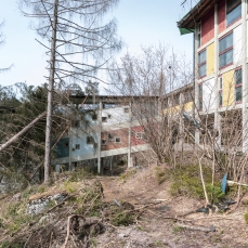 Ditte boschive in azione all\'ex Villaggio Eni, esbosco e pulizia_aprile 2019_Foto Nicola Noro