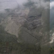 Dimitri Giannina, Genius loci, stampa a solvente su lucido, theremin, dimensioni variabili, 2012, part. -  foto Giacomo De Donà