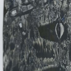 Federica Zanlucchi, Buffer 1; Buffer 2; olio su carta, 2024