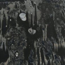 Federica Zanlucchi, Buffer 1; Buffer 2; olio su carta, 2024