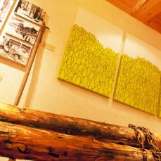 Giocando con le Regole/Play by the rules - Federico Lanaro - Supernatural, trittico, acrilico e pennarello su tela, 70 x 100 cm. cad., 2010, Courtesy Studio d\'Arte Raffaelli
