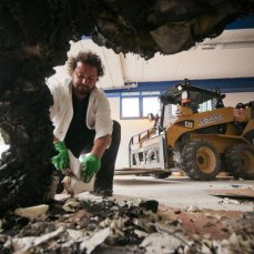 Gino Blanc, Kong plastic evolution, processo, foto Giacomo De Dona