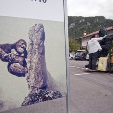 Gino Blanc, Kong plastic evolution, trasporto, foto Giacomo De Dona