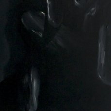Giuliano Sale - The big black V - Solo, a group exhibition - foto Nicola Noro