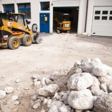 Agner, allestimento dell\'opera a Taibon_fare lo Spigolo Nord_foto Giacomo De Dona