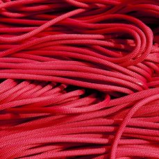 Agner, allestimento dell\'opera a Taibon_fare lo Spigolo Nord_rosso Salewa_foto Giacomo De Dona