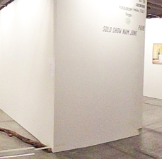 KunStart 12 - stand 2 - Special Project Focus Korea - MinJi Kim + Alessandro Dal Pont
