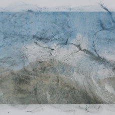 laura pugno, esitando II abrasione di stampa fotografica, 60x84 cm, 2011, foto a. montresor