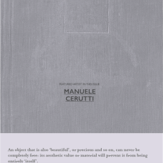manuele cerutti - SOLO cover - Solo, a group exhibition