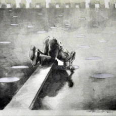 manuele cerutti, matita su carta, 2011