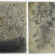 stefano moras/alan luca nan feat. giuseppina corona, senza titolo, tecniche miste su carta, 2015 (part.)