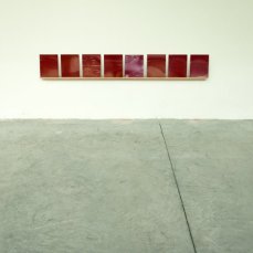nicola genovese, Under the carpet #2, alluminio, carta adesiva, 2012